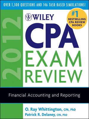cover image of Wiley CPA Exam Review 2012, Financial Accounting and Reporting